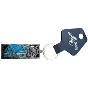Universal Studios Jurassic World Stained Glass Keychain